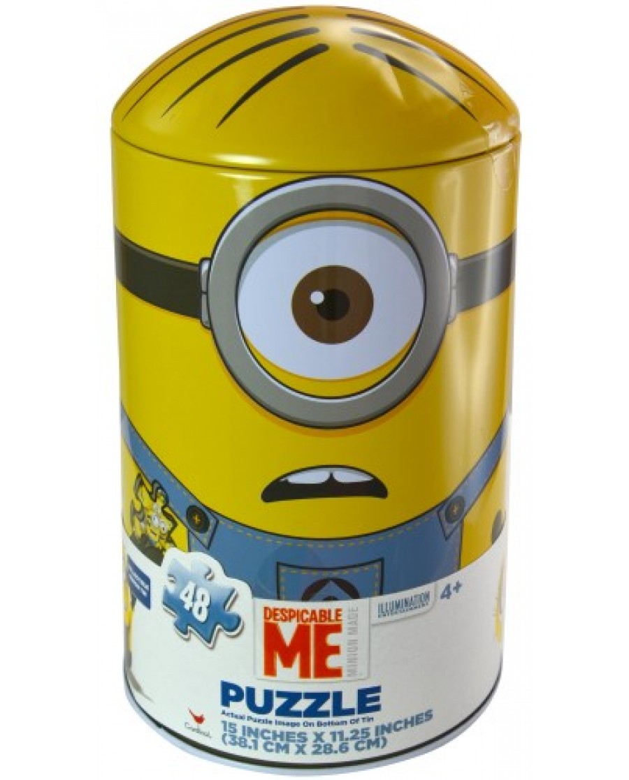 Minions Bullet Shaped Tin Puzzle