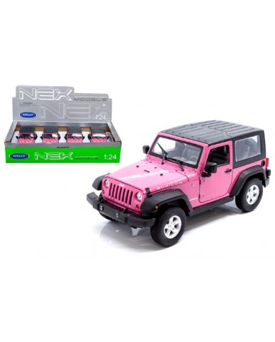 7" Pink Jeep Wrangler Rubicon