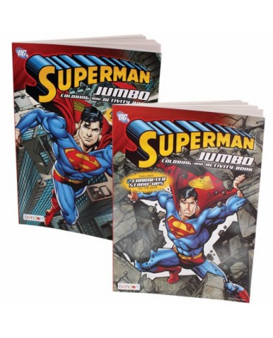 96-pg Superman Coloring Book