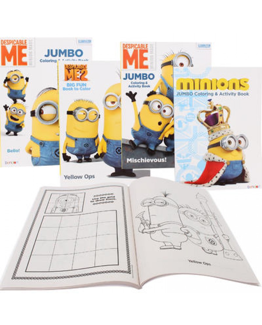 96-pg Minions Coloring Book
