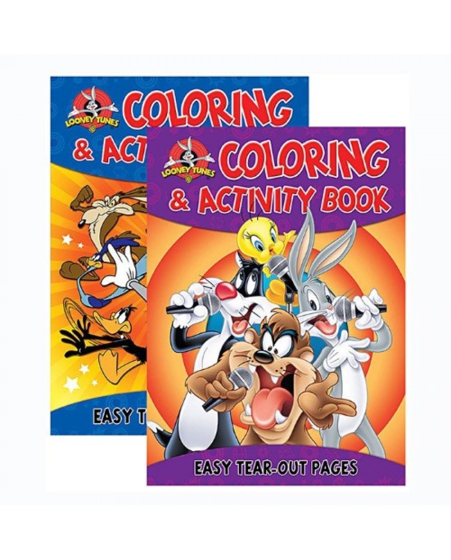 96-pg Looney Tunes Coloring Books 