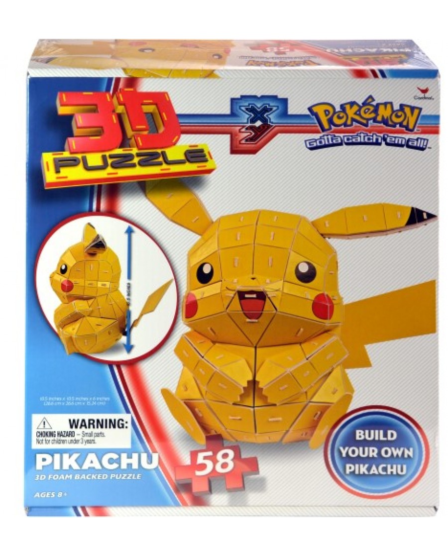 Pokemon Pikachu 58-pc 3D Puzzle