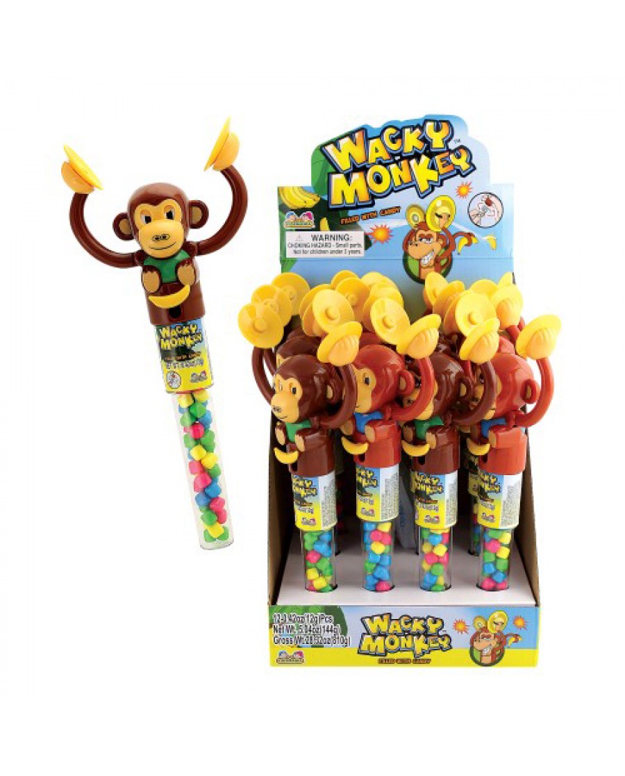Wacky Monkey Candy Tube