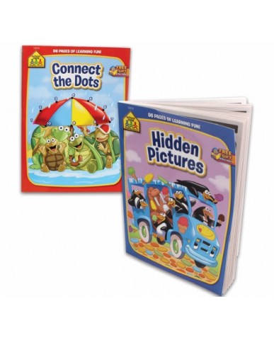 Hidden Pics/Connect Dots Coloring Book