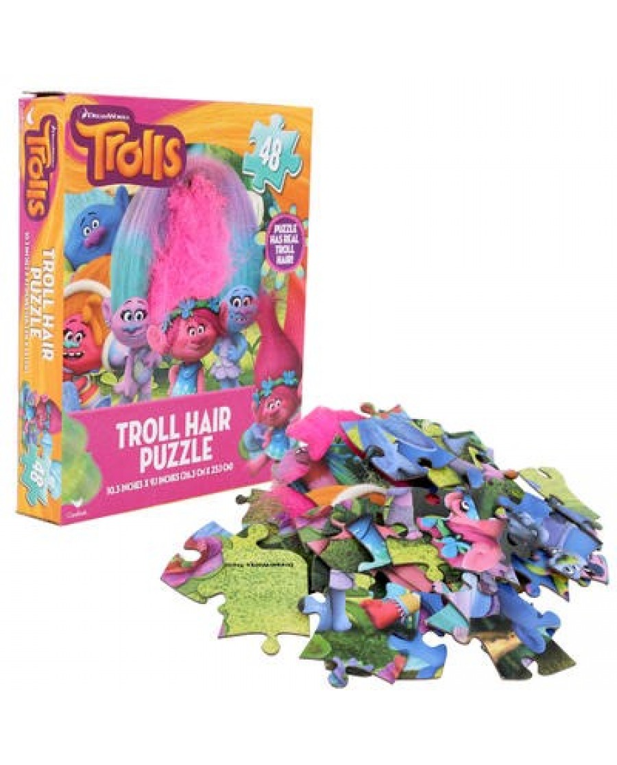 Trolls 48-pc Puzzle with Hair