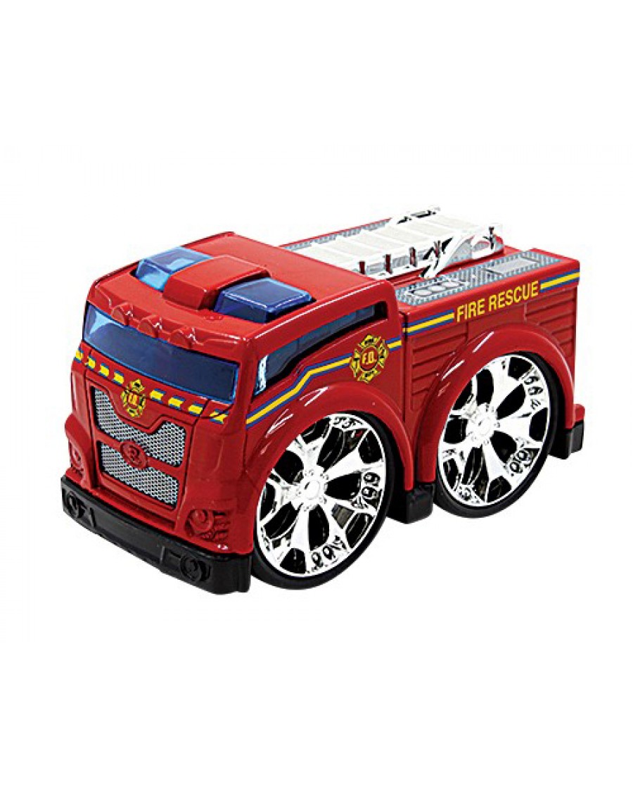 4" Dyna Motor Die Cast Fire Engine