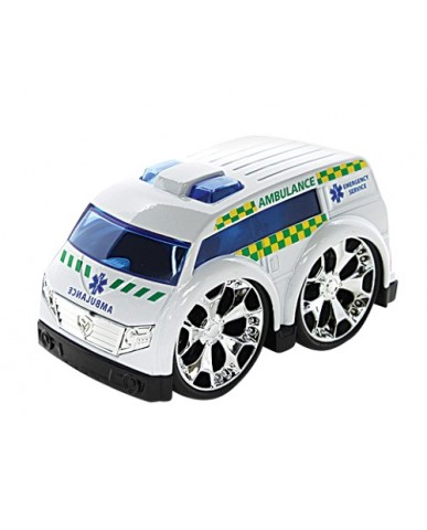 4" Dyna Motor Die Cast Ambulance