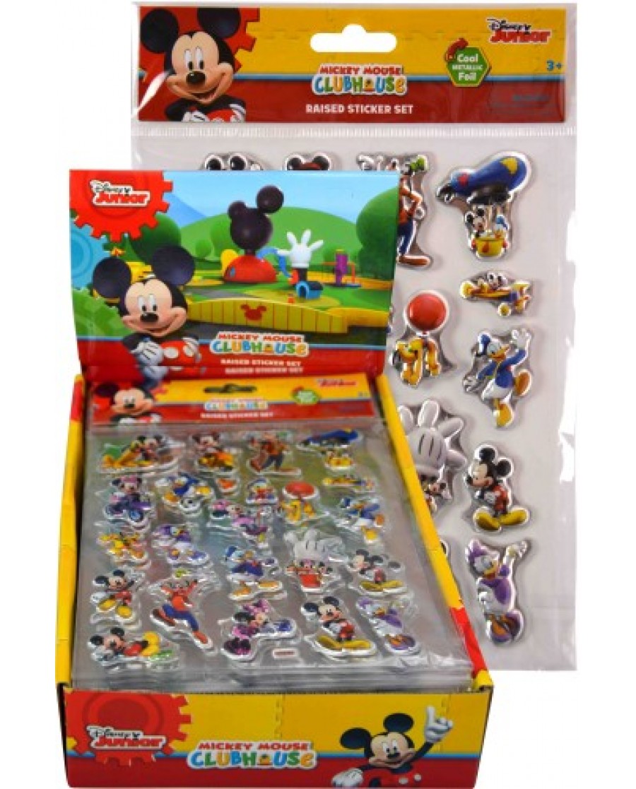 Mickey Mouse Foil Puffy Stickers