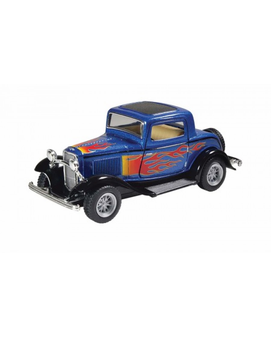 5" 1932 Ford 3 Window Coupe with Flames