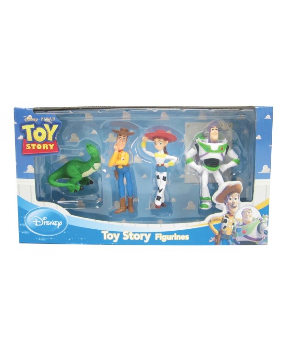 4-PK Disney Figurines: Toy Story