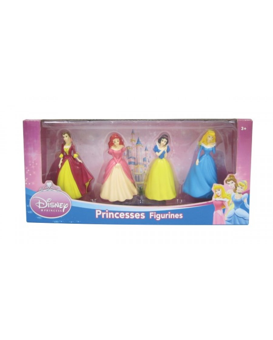 4-pk Disney Figurines: 4 Princesses