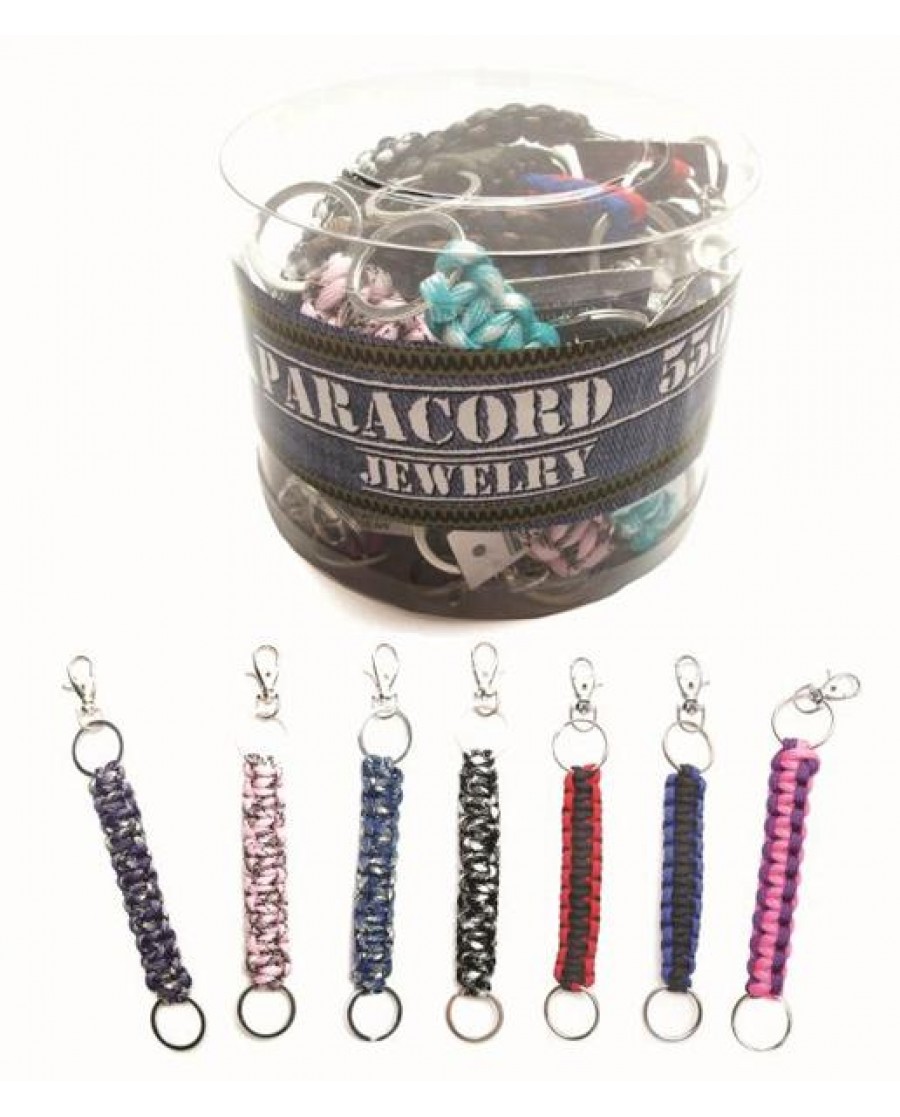 Assorted Paracord Key Chains 
