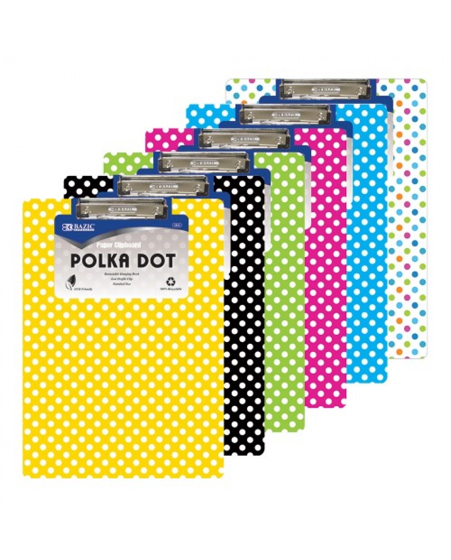 Polka Dot Clipboard