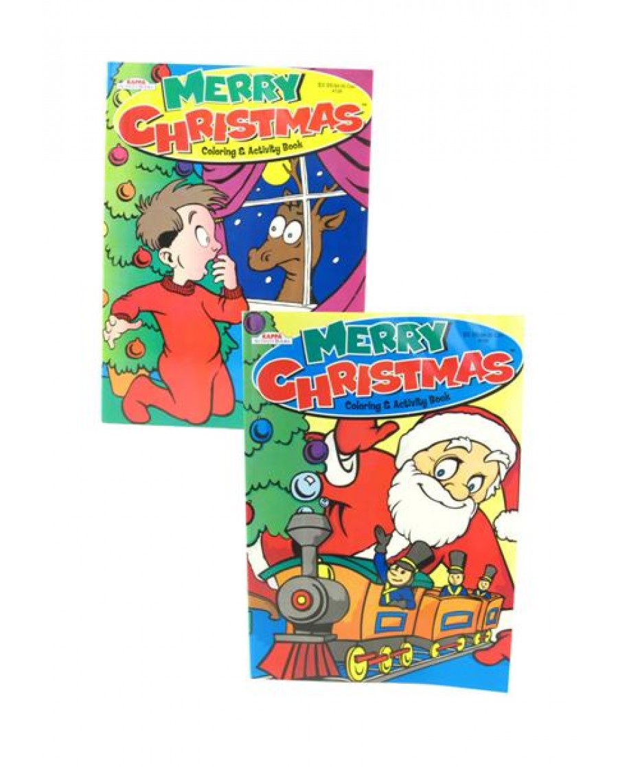 96 pg Christmas Coloring Books 