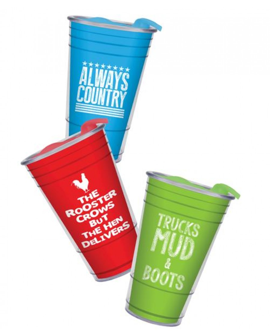 "Talkin' Country" Party Cups