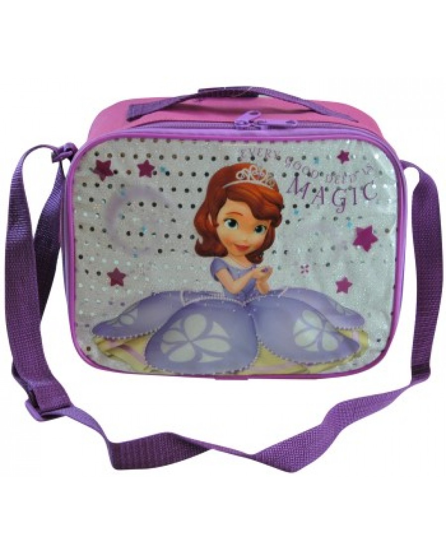 10" Sofia the First Lunch Bag with Strap