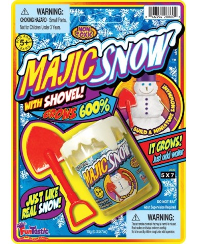 Majic Snow with Shovel