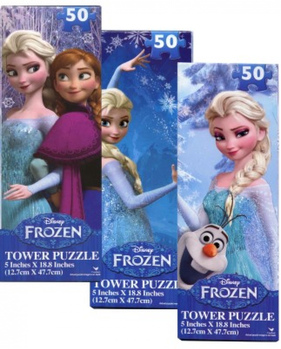 Disney Frozen 3.5" x 10" Tower Puzzles