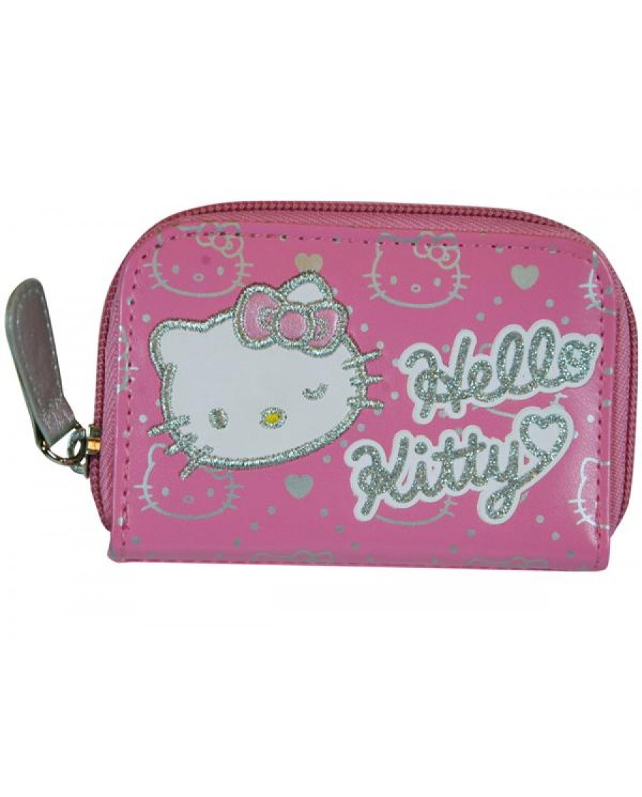 Hello Kitty Zip Around PVC Wallet 