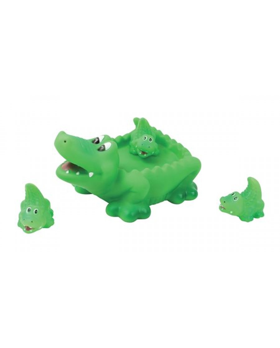 8" Non-phthalate Crocodile Family Bath Toys