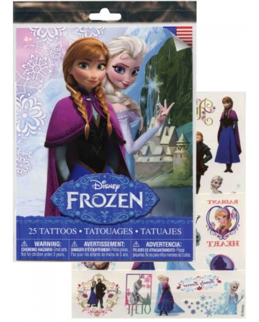 Disney Frozen 25pc Tattoo Sheet