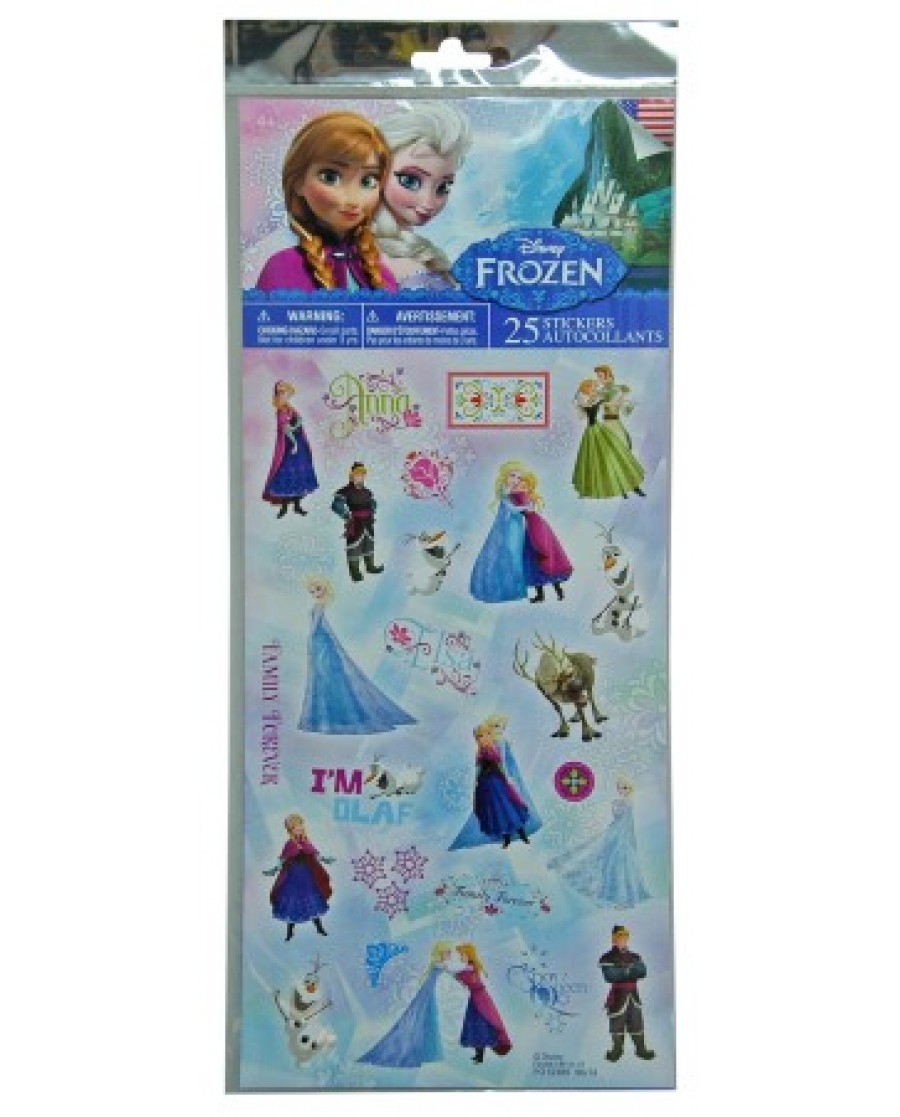 Disney Frozen 25pc Sticker Sheet  