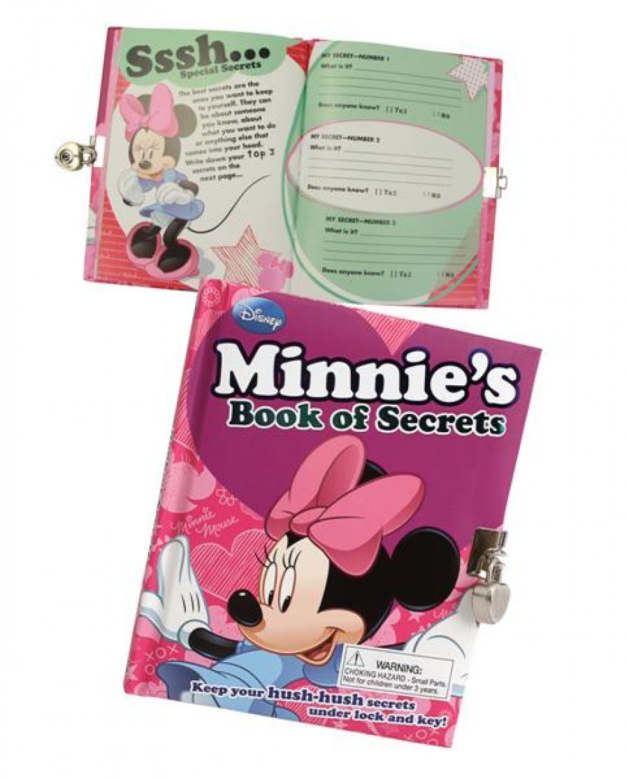 Disney Vintage Minnie Mouse Book of Secrets 