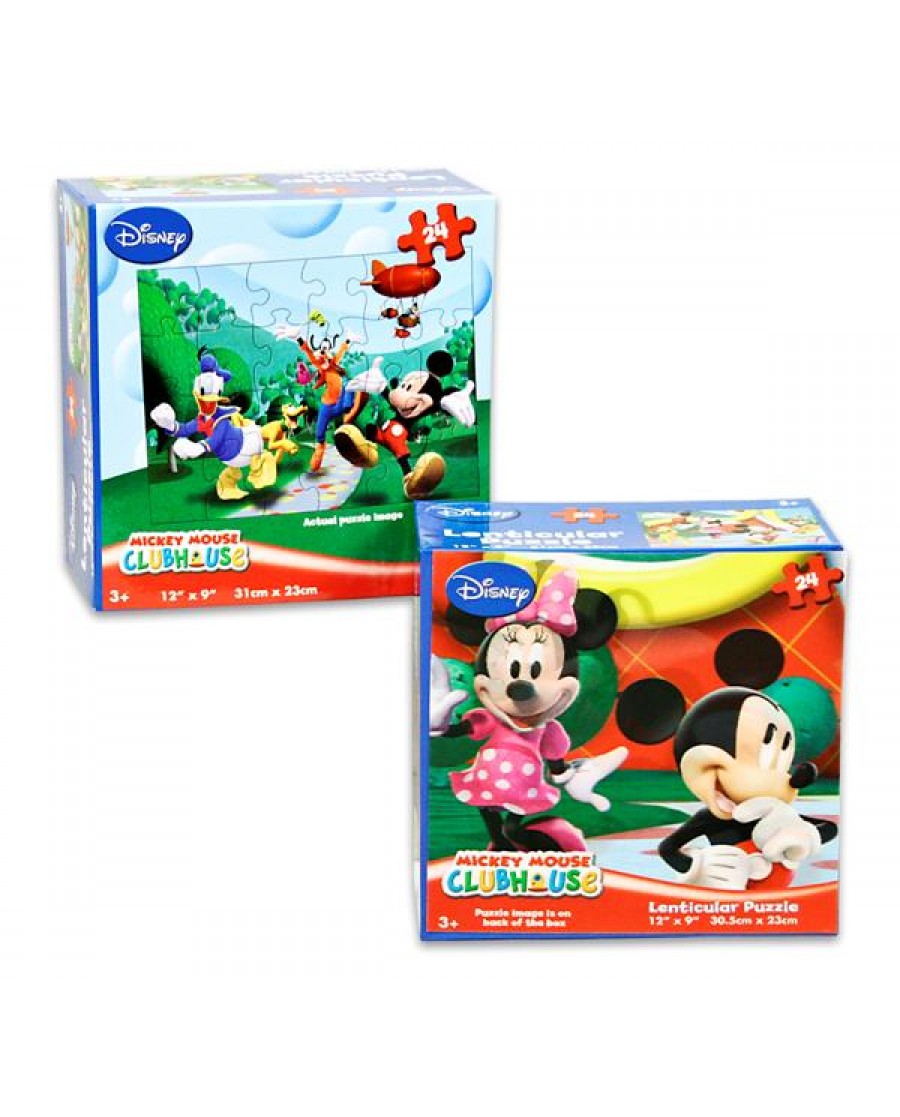 Mickey 48pc Lenticular 3D Puzzles
