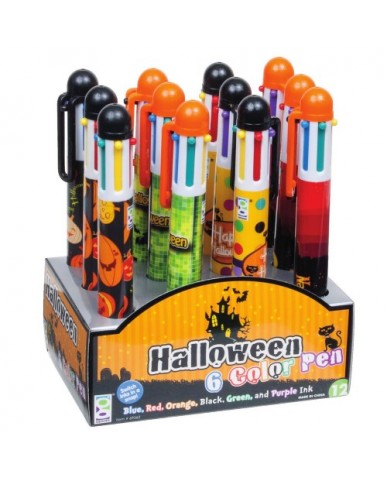 Halloween 6-Color Pen