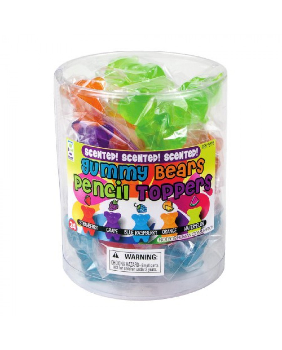 Scented Gummy Bear Pencil Topper