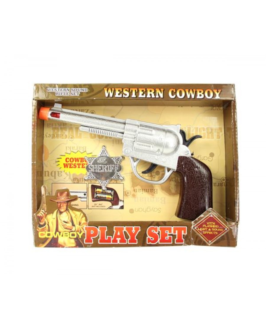 2pc Cowboy Lt/Sound Play Set 