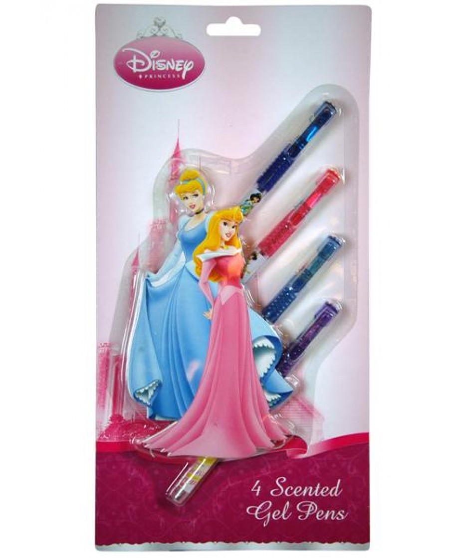 Disney Princess 4pk Scented Gel Pens 