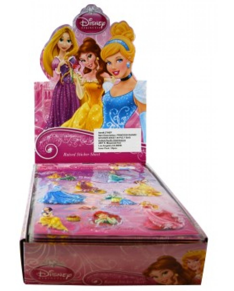 Disney Princess Puffy Sticker Sheet