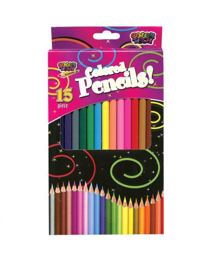 15 ct. Colored Pencils