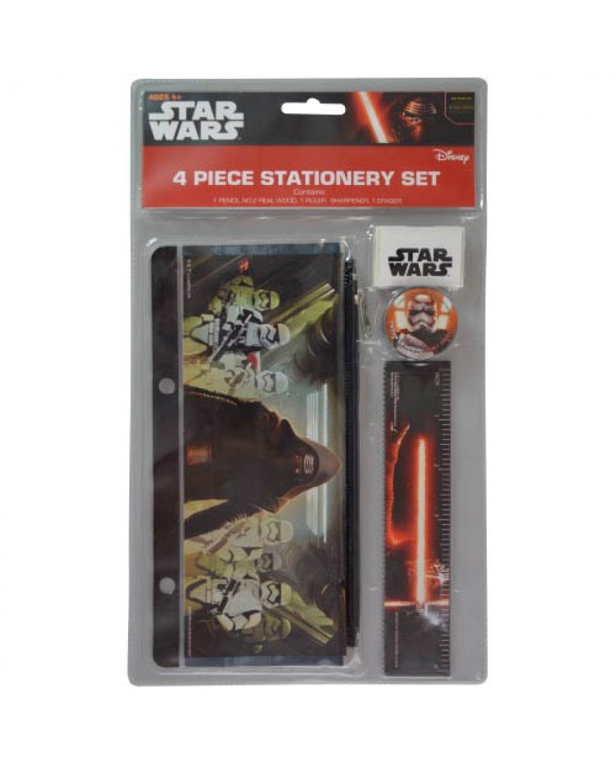 Star Wars Ep. 7 4-pc Stationery Set
