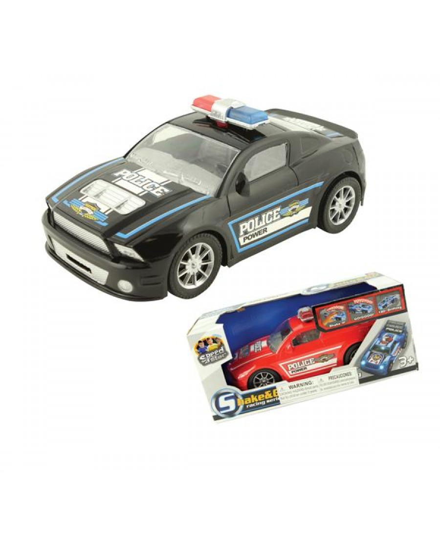 8" Battery Operated Shake & Go Police Car