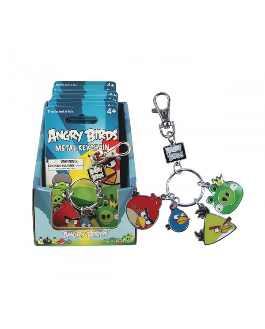 Angry Birds Enamel Keychains 