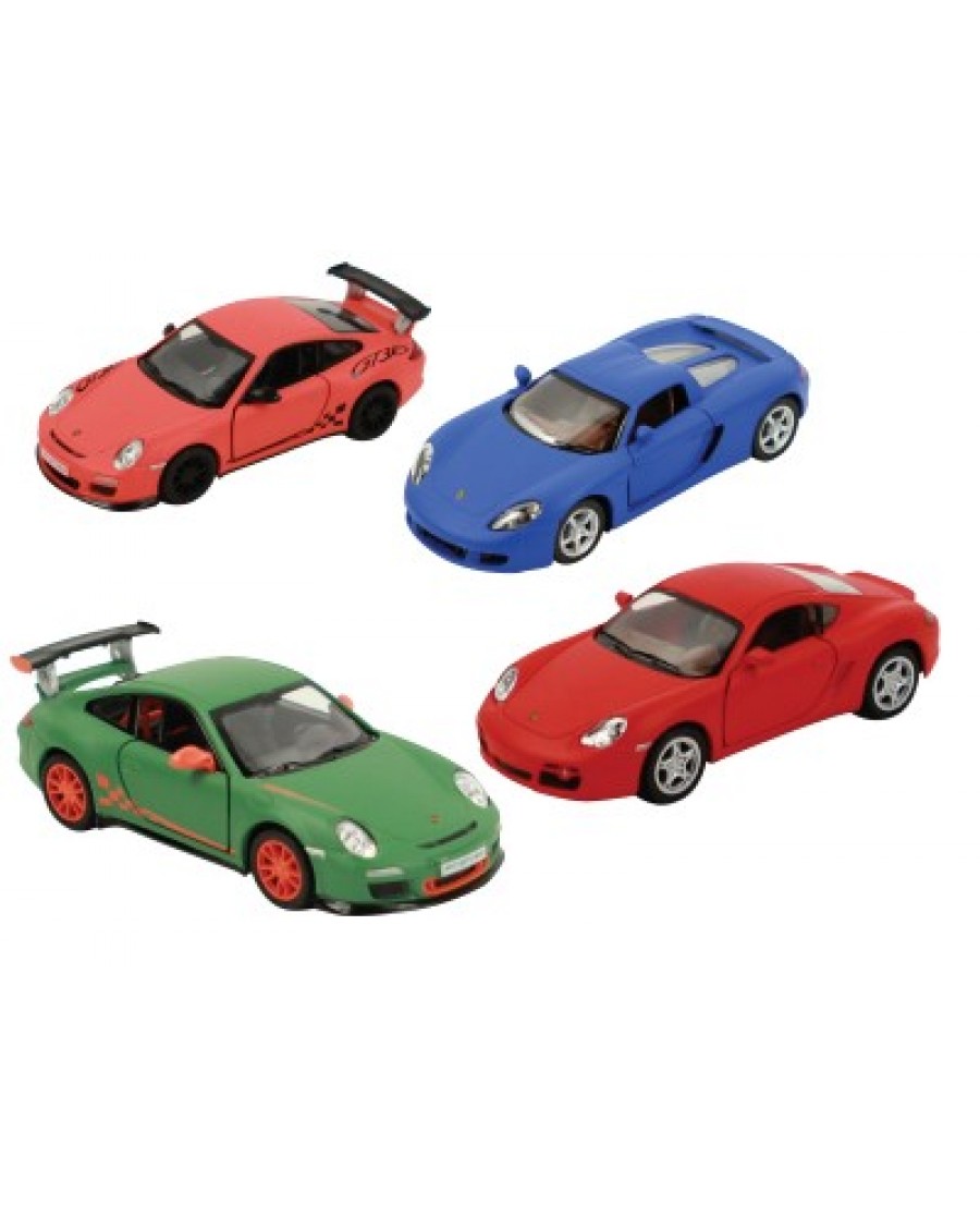 5" Assorted Porsches Hot Colors