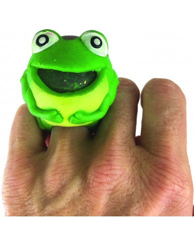Squeeze Frog Ring