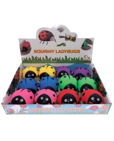 3" Squishy Ladybug
