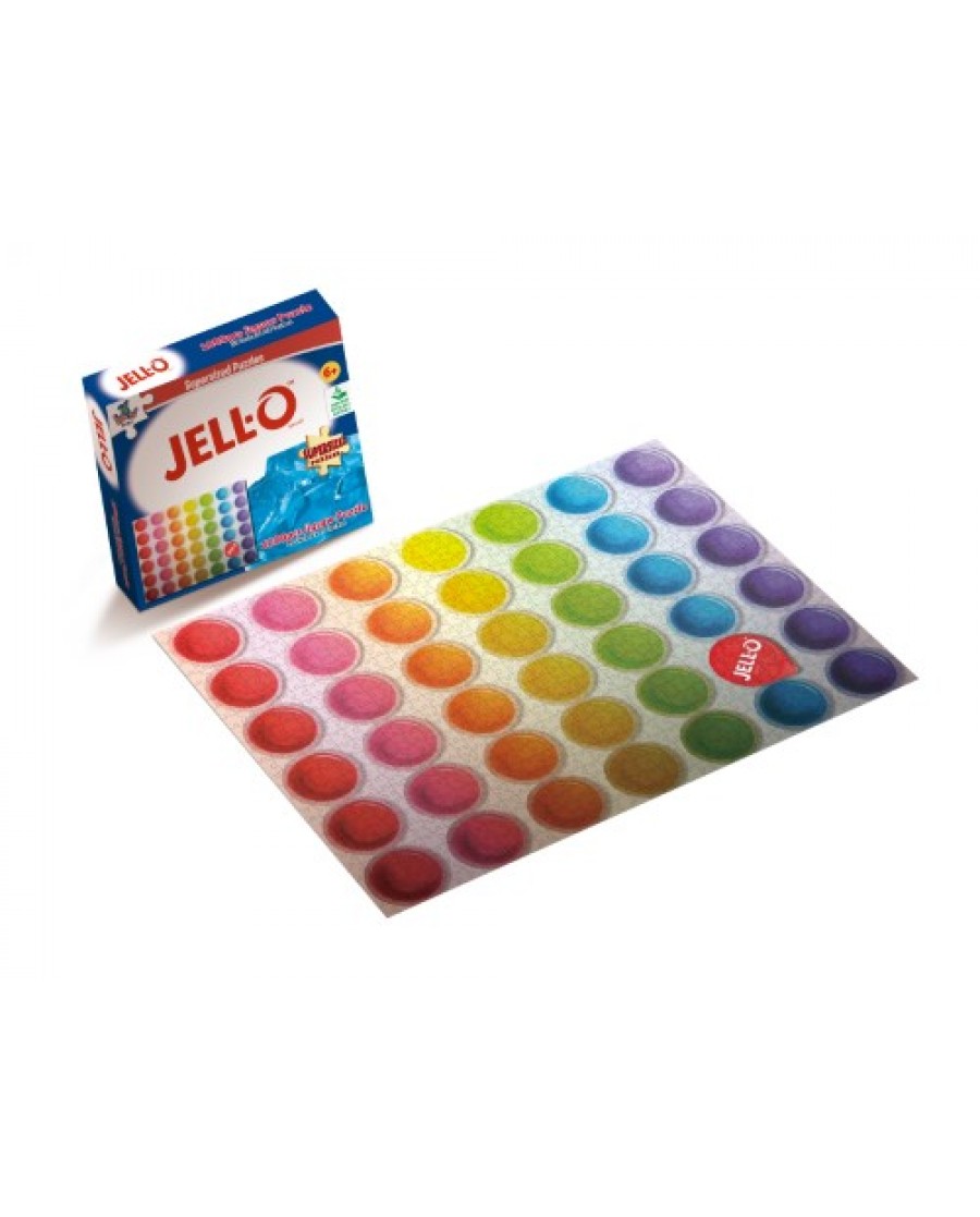 1000 pcs Supersized Jell-O Puzzles