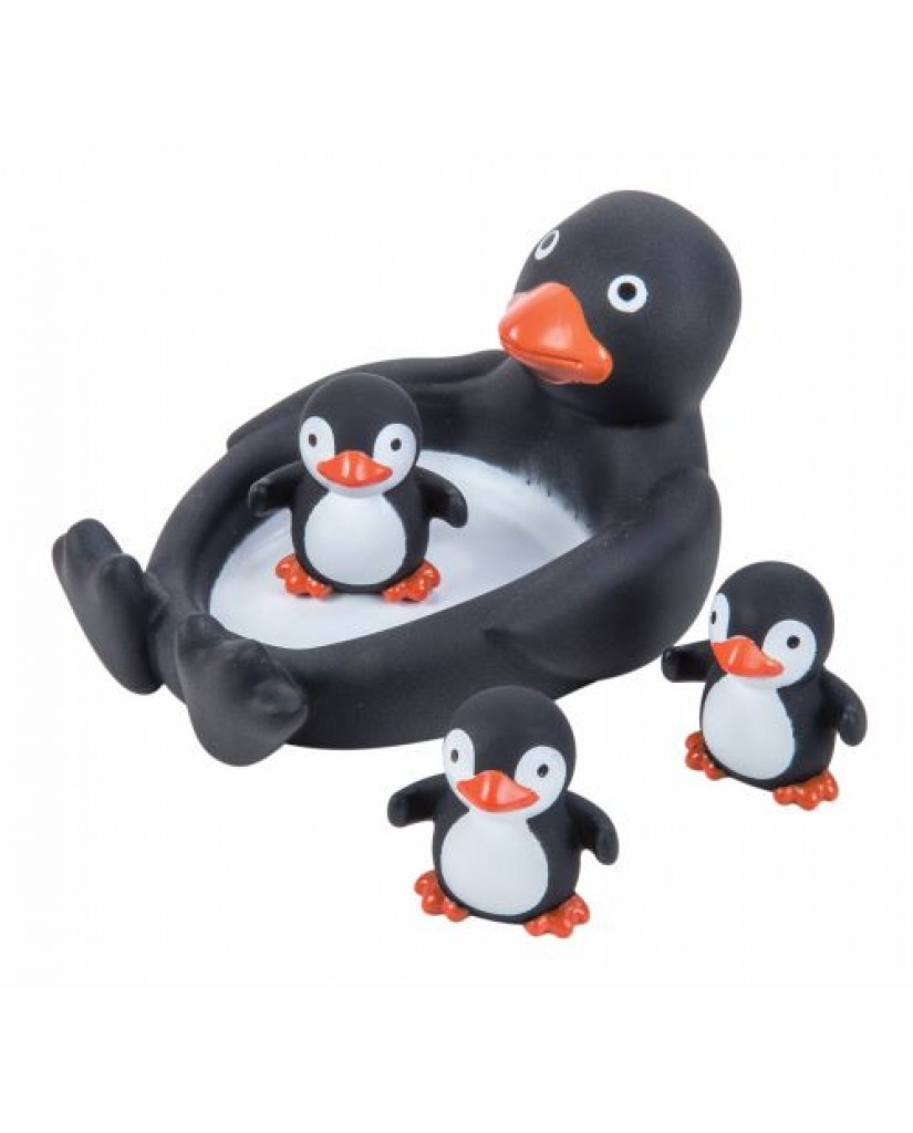7" Bath Pals Penguin Family Bath Toys