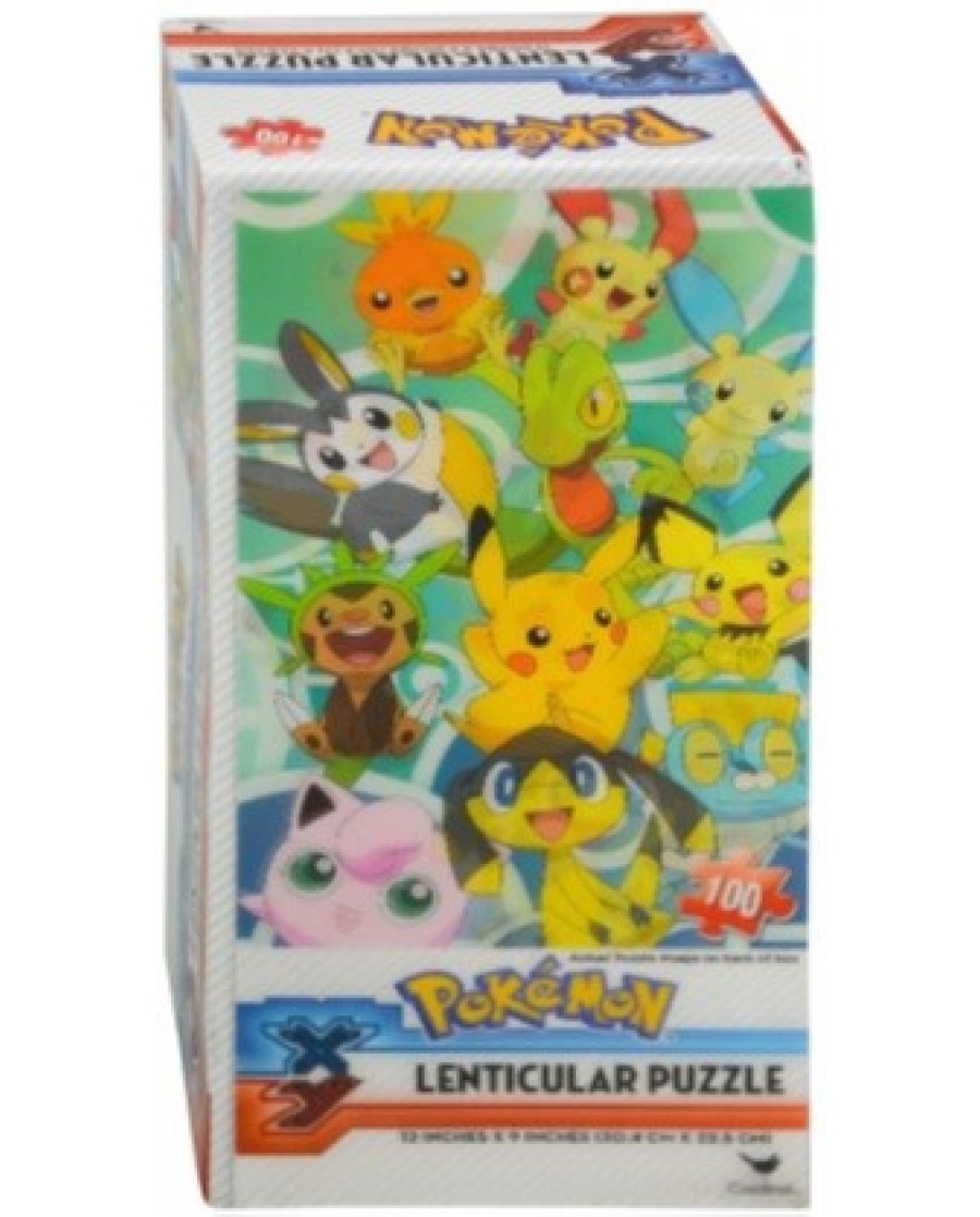 Pokemon 100-pc Lenticular 3D Puzzle