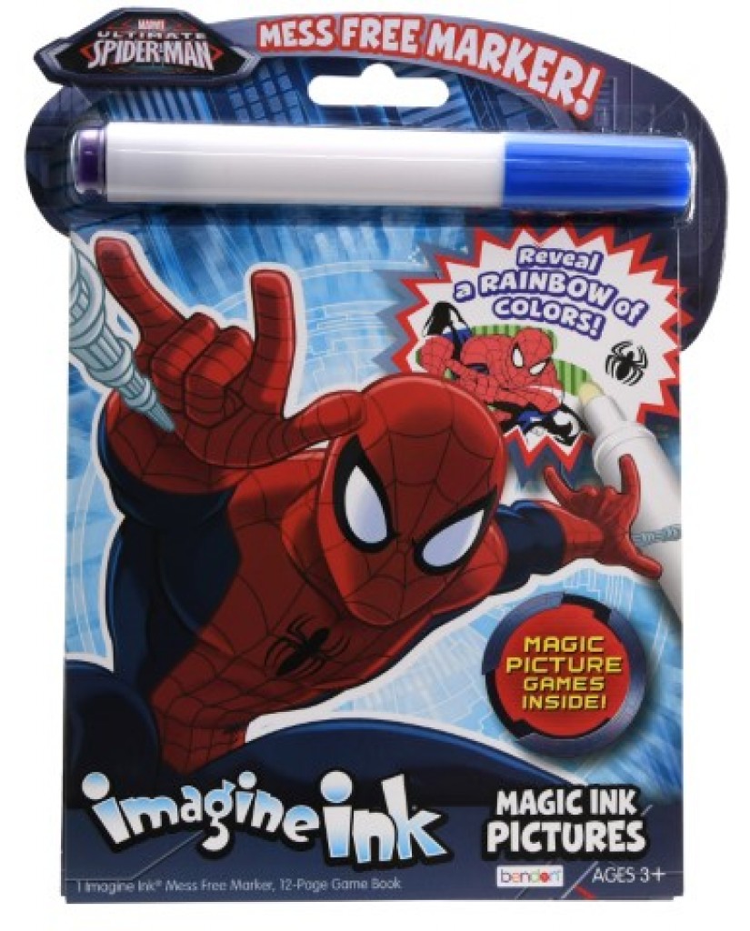 Spiderman Magic Ink Set