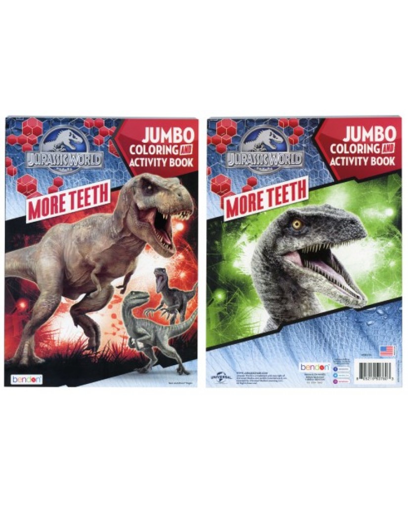 Jurassic World Jumbo Coloring Book