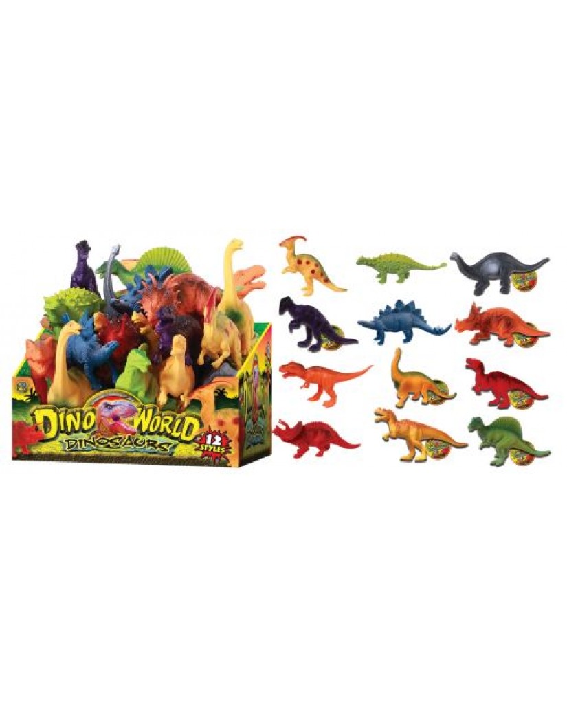 4" - 6" Dino World Figurine
