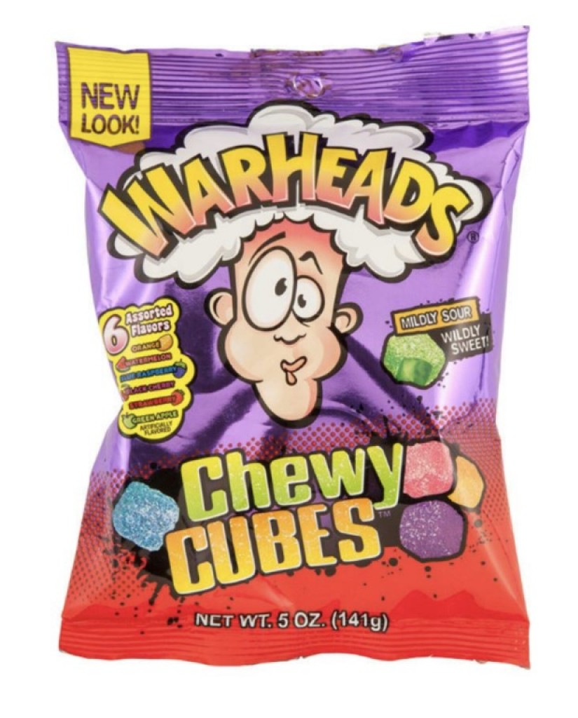 Warhead Sour Chewy Cubes