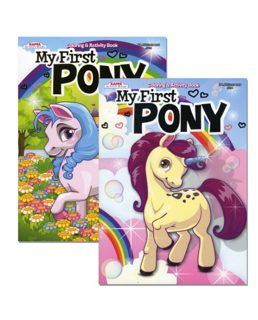My First Pony Coloring Book
