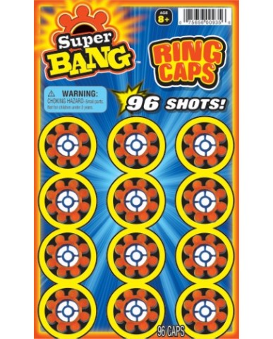 Super Bang Ring Caps - 96 Shots
