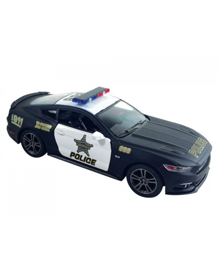 5" Die Cast 2015 Ford Mustang GT Police Car